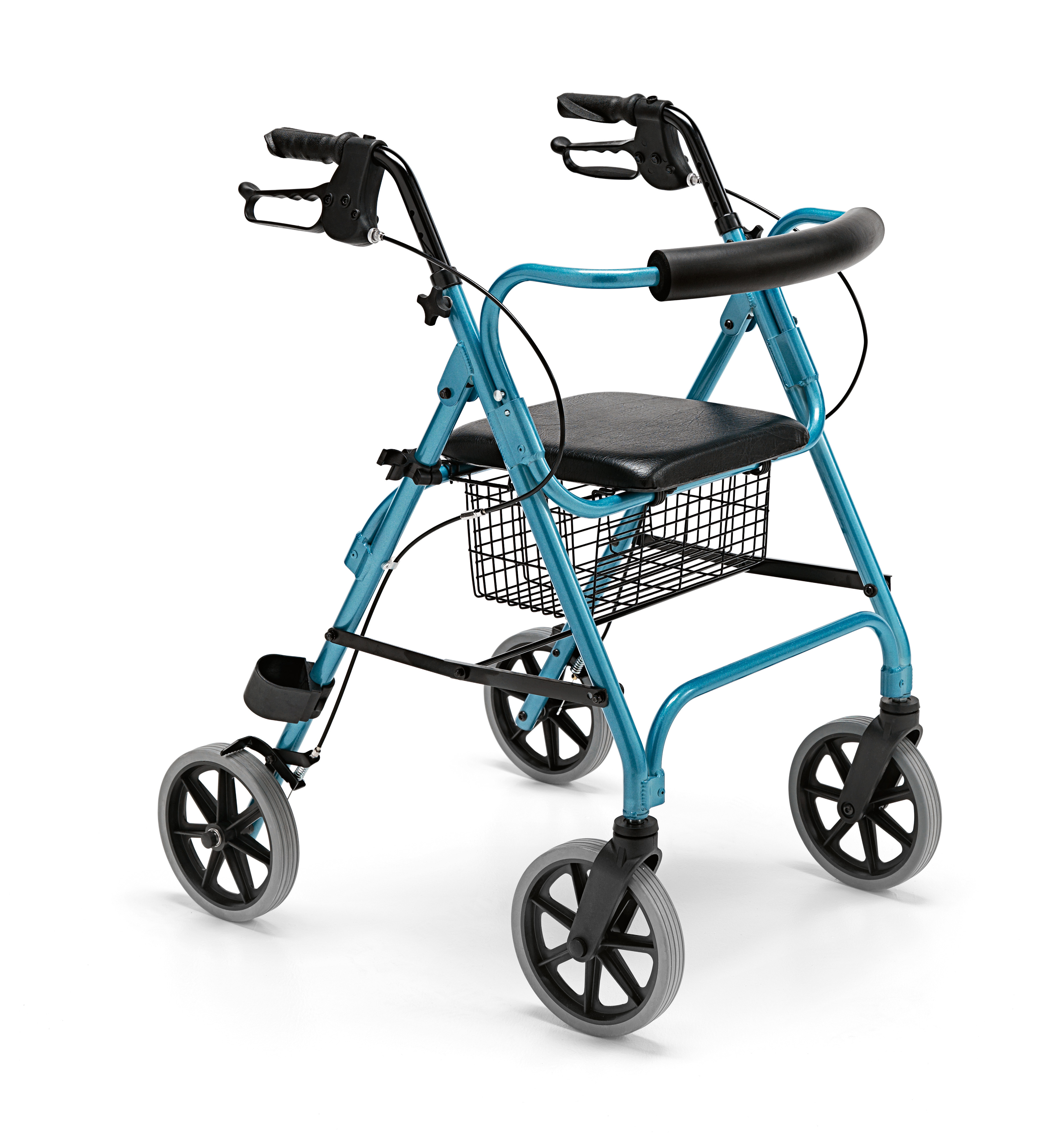 Rollator 4 ruote in alluminio